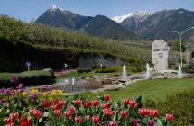 Einfahrt nach Dorf Tirol