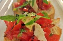 Bruschetta mit Tomaten