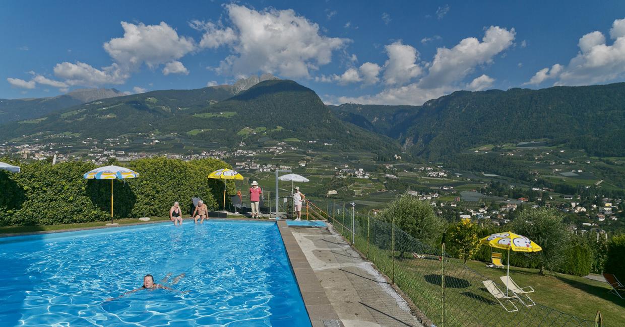 Piscina per gli ospiti