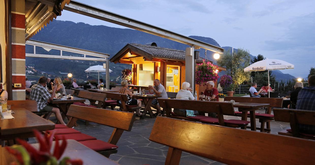 Ristorante Schneeburghof terrazza